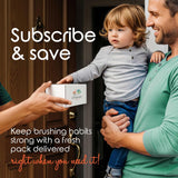 Toddler Toothbrushes 1-2 Years (4-Pack) - Bpa-Free & Safety-Tested Kids Toothbrush Kit, Designed by a Pediatric Dentist, Soft-Grip Toothbrush for Kids, My First Toothbrush Set