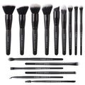 15pcs makeup brush set | Synthetic makeup brushes kit | Foundation contour brush set | Eye shadow blending brushes | Professional makeup brush kit | Soft cosmetic brushes set | Beauty makeup tools set | Full makeup brush collection