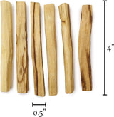 Palo Santo Sticks - Incense Sticks for Spiritual Cleansing, Stress Relief, Meditation Accessories, Home Fragrance - Sustainably Wild Harvested - Pack of 12 -