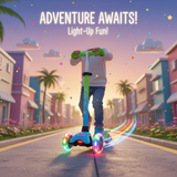 Kids Scooter LED Wheels